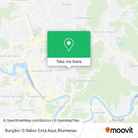 Burgão/ O Sabor Está Aqui map