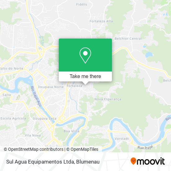 Sul Agua Equipamentos Ltda map