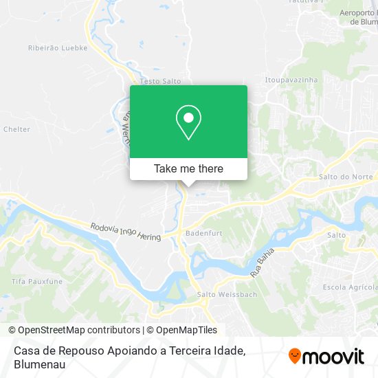 Casa de Repouso Apoiando a Terceira Idade map