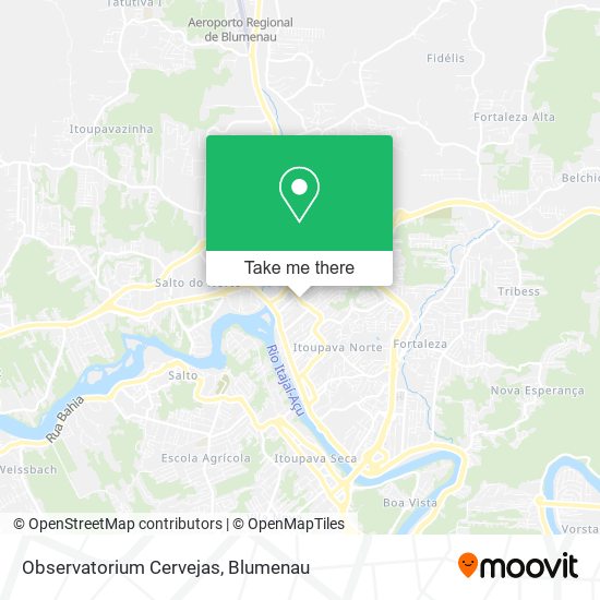 Observatorium Cervejas map