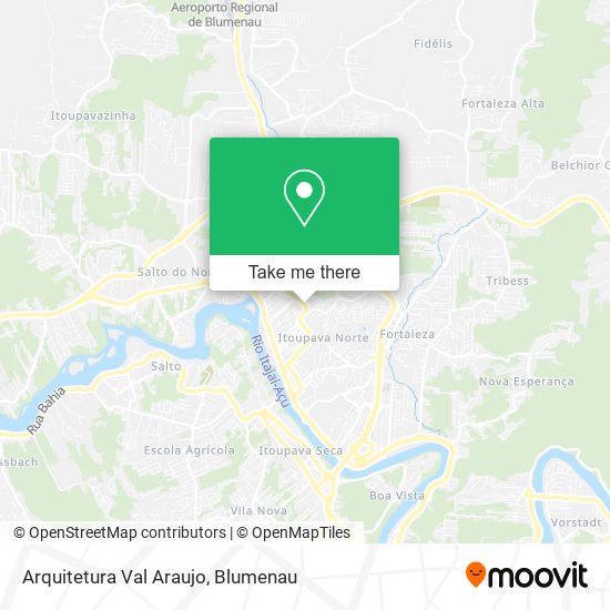 Arquitetura Val Araujo map
