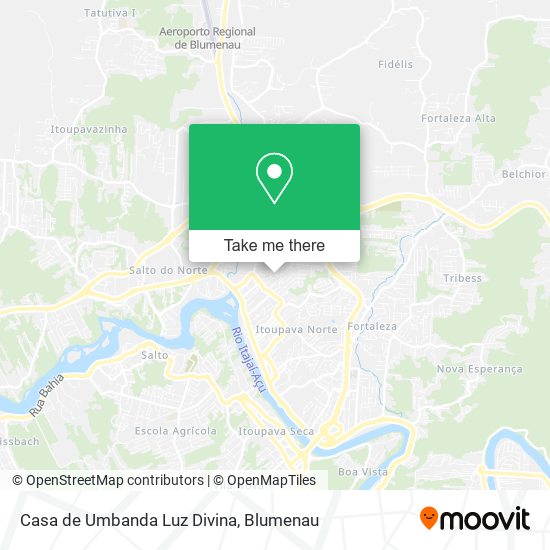 Casa de Umbanda Luz Divina map