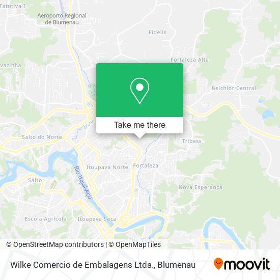 Mapa Wilke Comercio de Embalagens Ltda.
