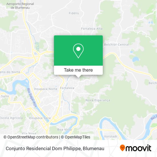Conjunto Residencial Dom Philippe map