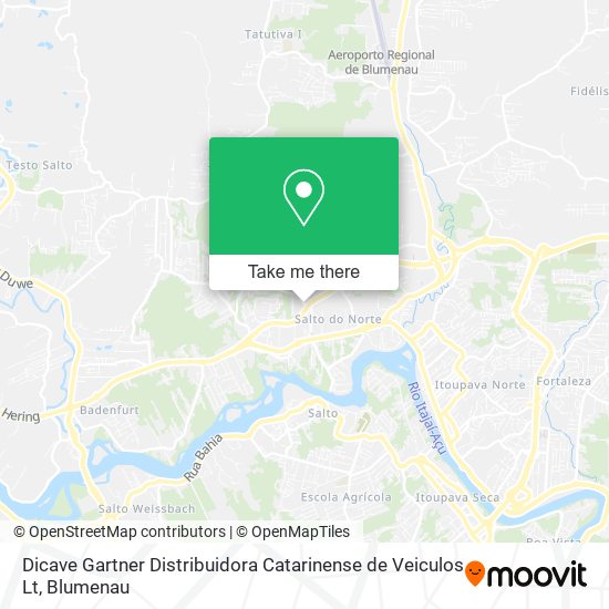 Dicave Gartner Distribuidora Catarinense de Veiculos Lt map