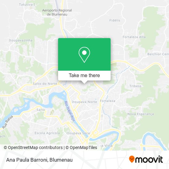 Ana Paula Barroni map