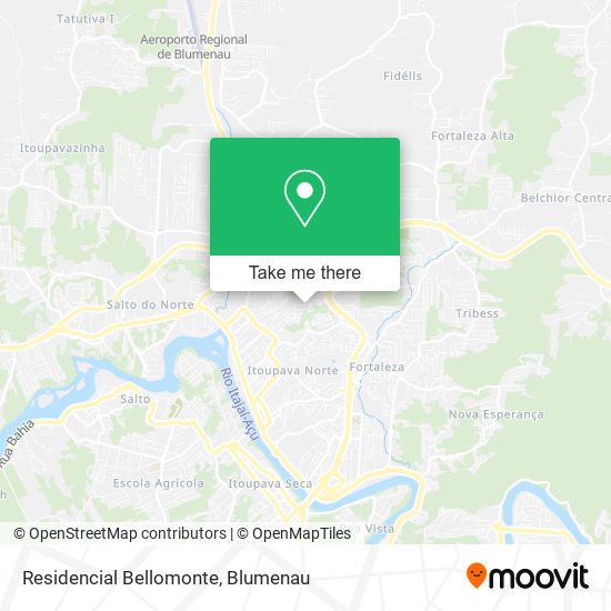 Residencial Bellomonte map