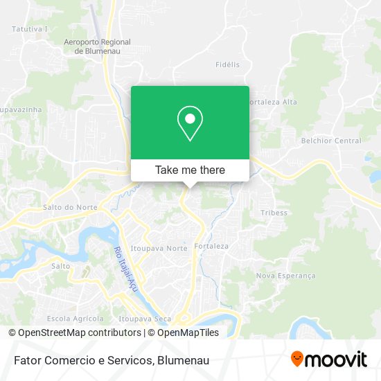 Fator Comercio e Servicos map