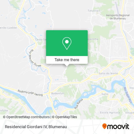 Mapa Residencial Giordani IV