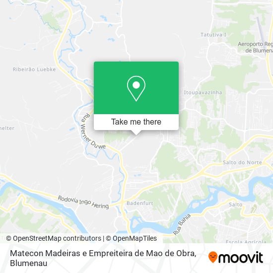 Matecon Madeiras e Empreiteira de Mao de Obra map