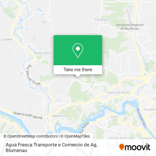 Agua Fresca Transporte e Comercio de Ag map