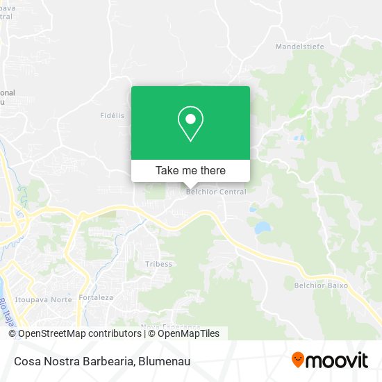Cosa Nostra Barbearia map