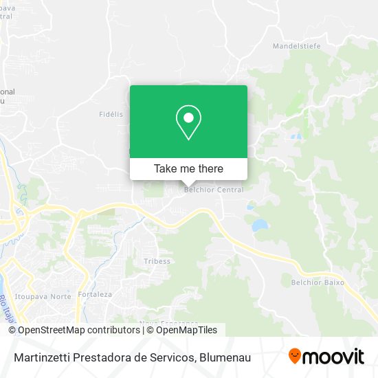 Martinzetti Prestadora de Servicos map