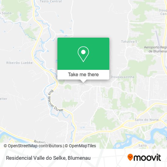 Residencial Valle do Selke map