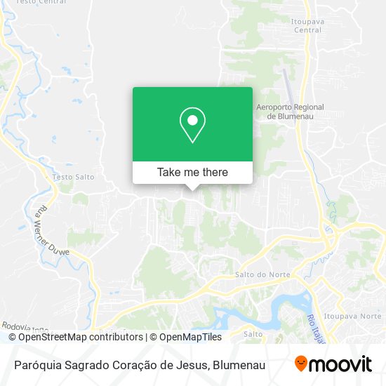 Paróquia Sagrado Coração de Jesus map