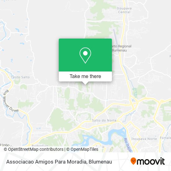 Mapa Associacao Amigos Para Moradia