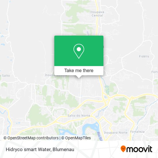 Hidryco smart Water map