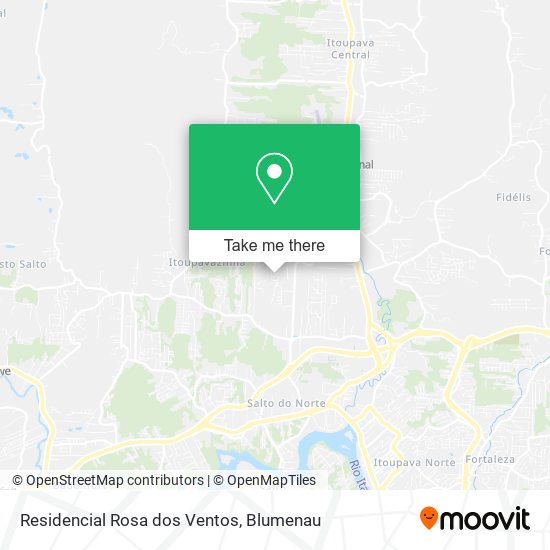 Residencial Rosa dos Ventos map