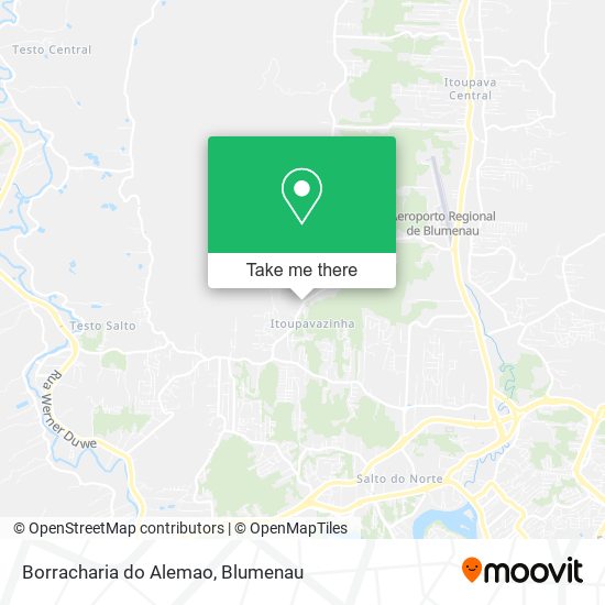 Mapa Borracharia do Alemao