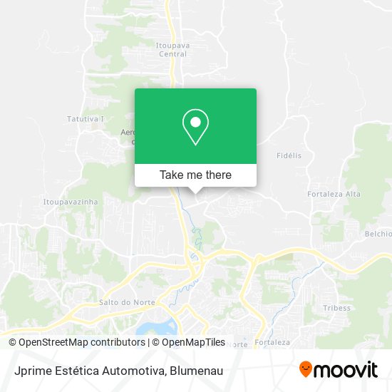 Jprime Estética Automotiva map