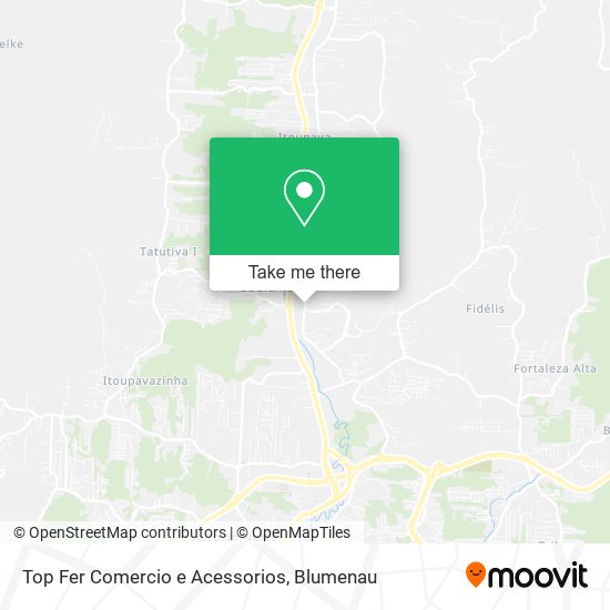 Top Fer Comercio e Acessorios map