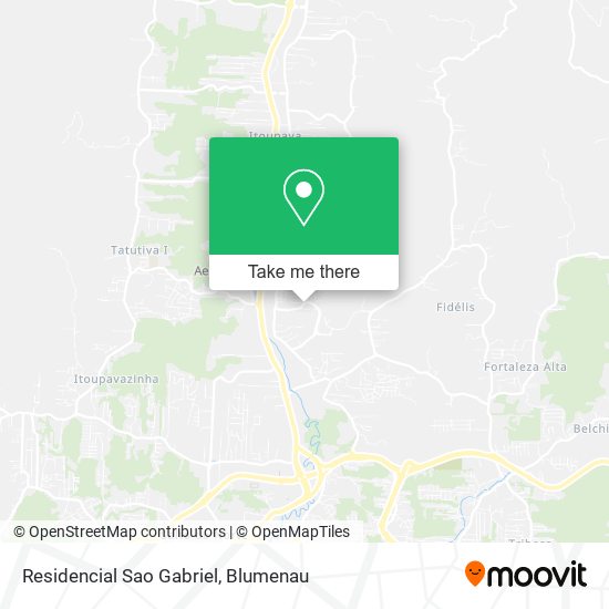 Residencial Sao Gabriel map