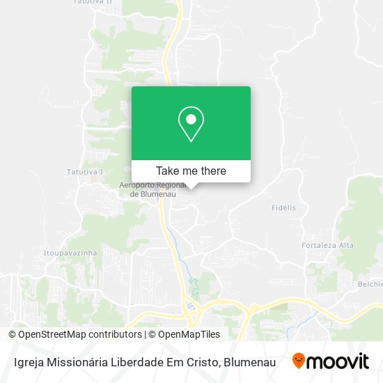 Igreja Missionária Liberdade Em Cristo map