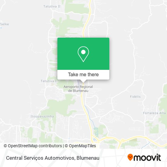 Central Serviços Automotivos map