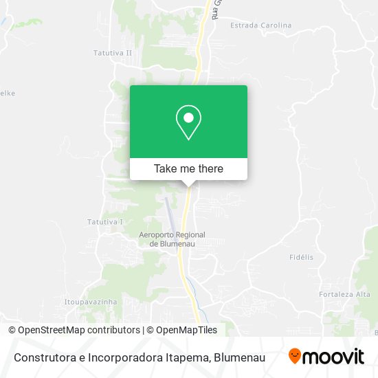 Construtora e Incorporadora Itapema map