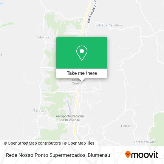 Rede Nosso Ponto Supermercados map