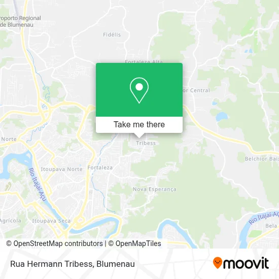 Rua Hermann Tribess map