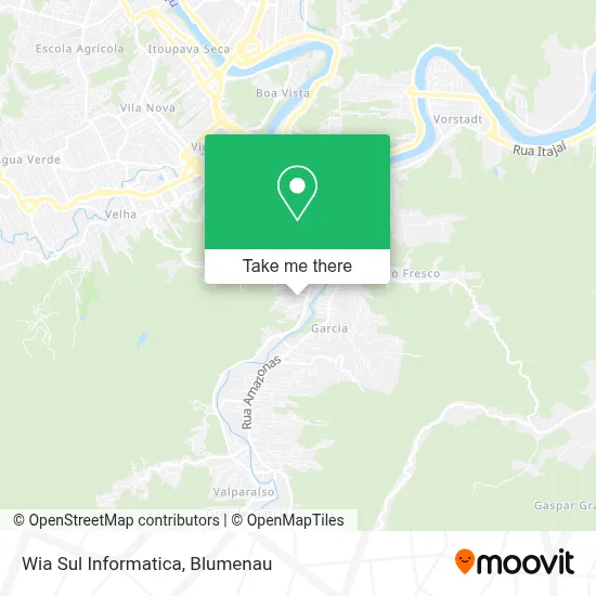 Wia Sul Informatica map