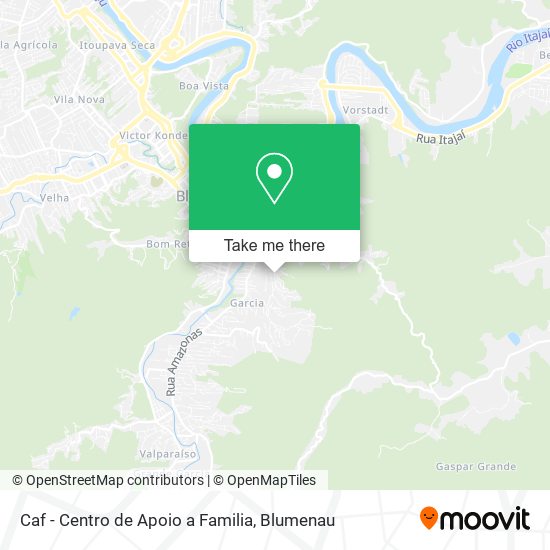Caf - Centro de Apoio a Familia map