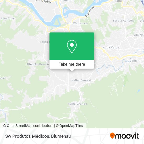 Sw Produtos Médicos map