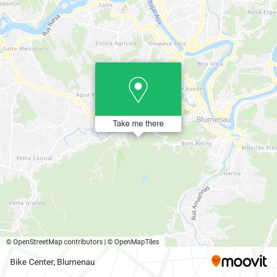 Mapa Bike Center