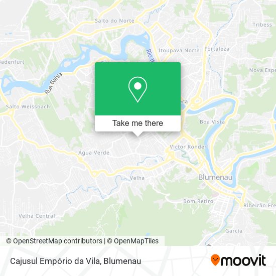 Cajusul Empório da Vila map