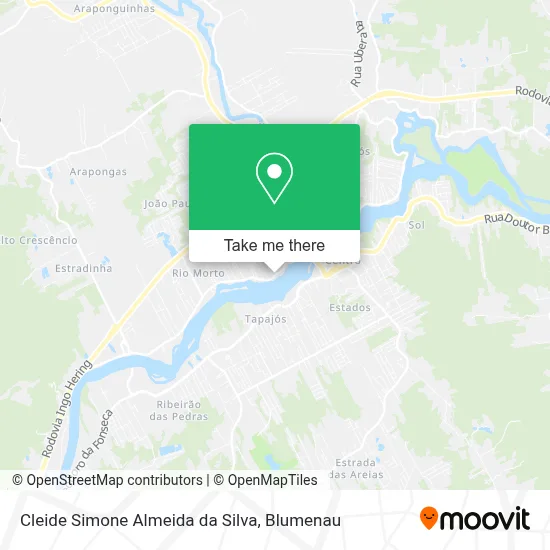 Cleide Simone Almeida da Silva map