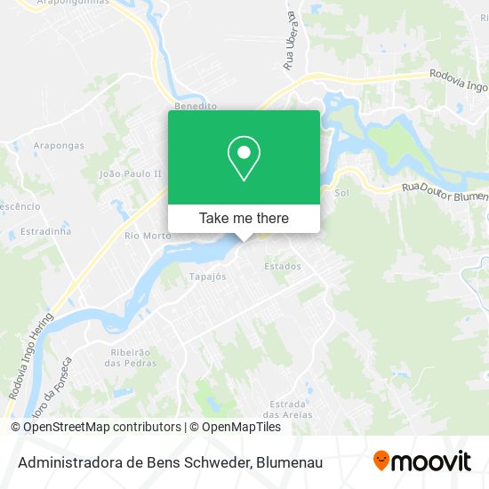 Administradora de Bens Schweder map