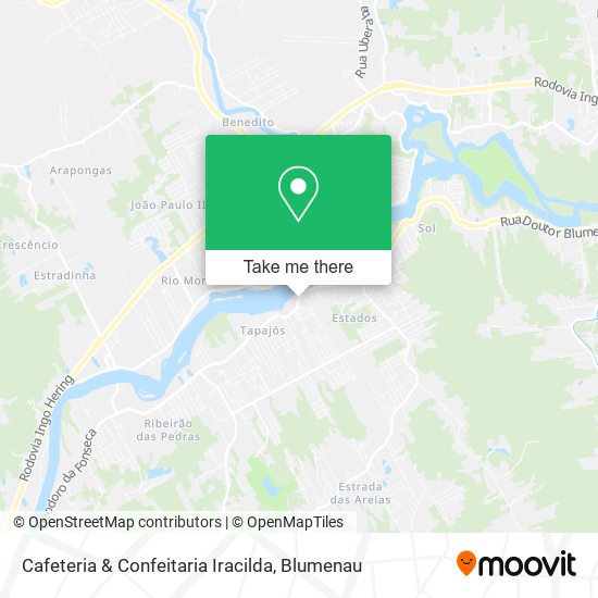 Cafeteria & Confeitaria Iracilda map
