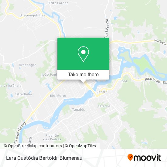 Lara Custódia Bertoldi map