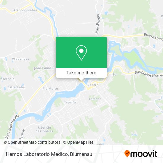Hemos Laboratorio Medico map