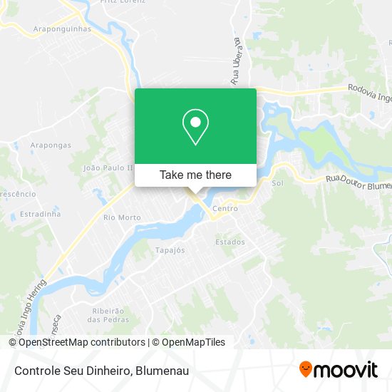 Mapa Controle Seu Dinheiro