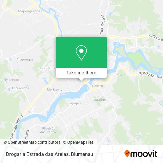 Drogaria Estrada das Areias map