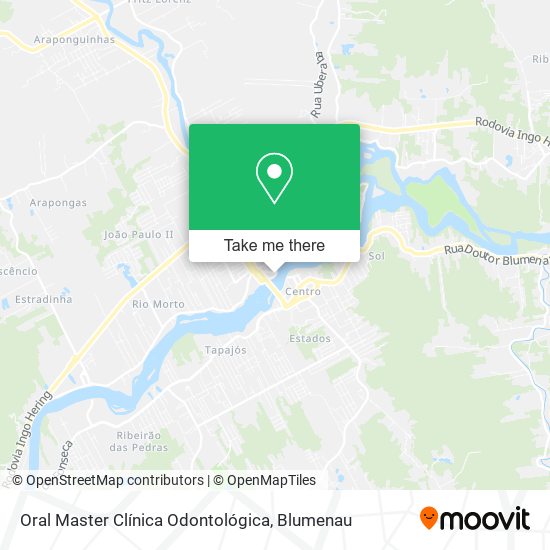 Oral Master Clínica Odontológica map