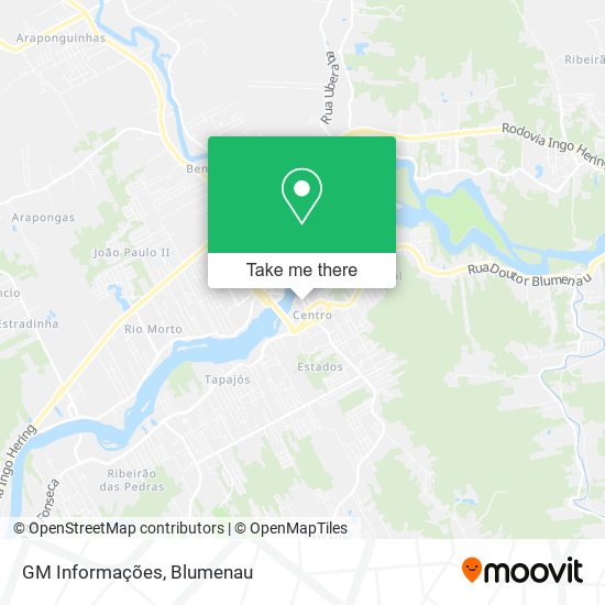 GM Informações map