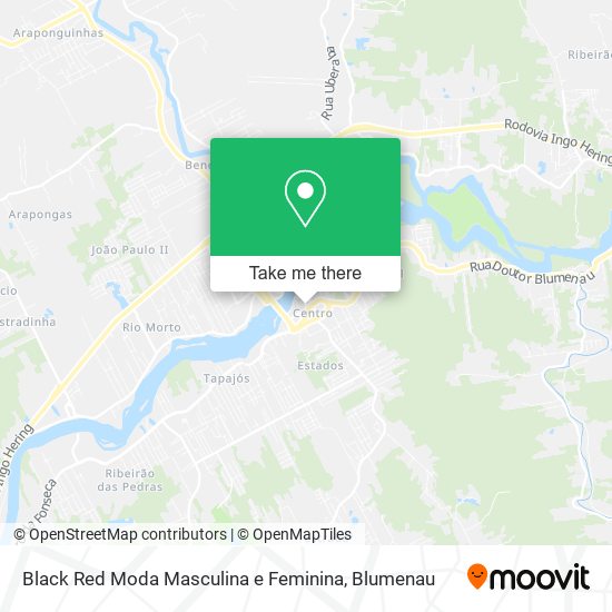 Black Red Moda Masculina e Feminina map