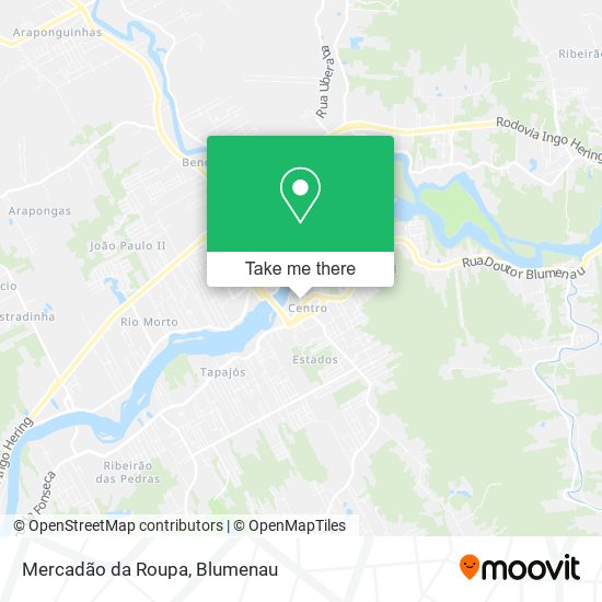 Mercadão da Roupa map