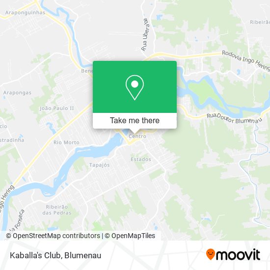Mapa Kaballa's Club