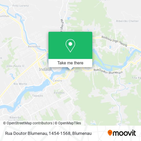 Rua Doutor Blumenau, 1454-1568 map