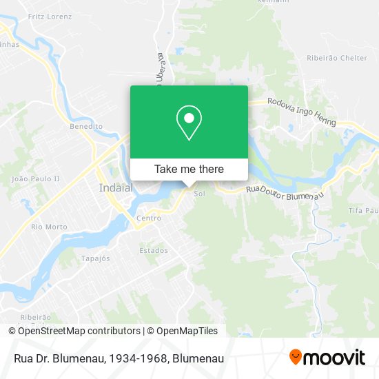 Rua Dr. Blumenau, 1934-1968 map